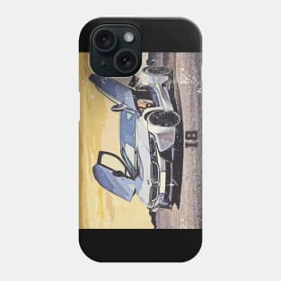 bmw i8 vintage art Phone Case