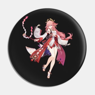 Yaemiko hoyoverse genshinnimpact mihoyo Pin