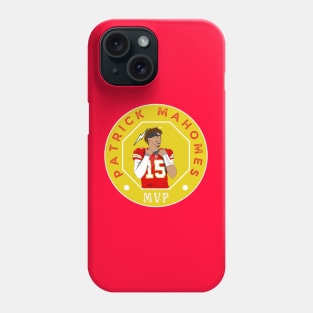 PATRICK MAHOMES MVP CHIEFS KANSAS CITY Phone Case