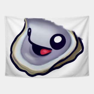 Cute Oyster Drawing Tapestry