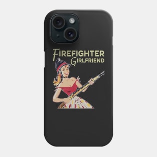 Firefighter Girlfriend 1950s Vintage Phone Case