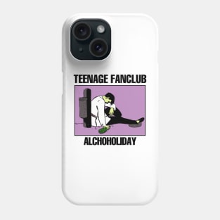 Teenage Fanclub - Alcoholiday - Tribute Artwork - White Phone Case