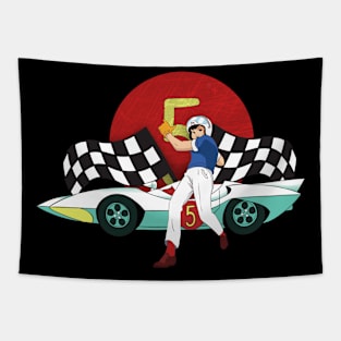 SPEED RACER NMBER 5 Tapestry