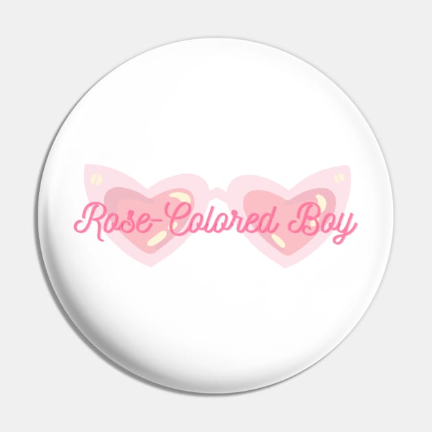 Rose Colored Pin by RexieLovelis