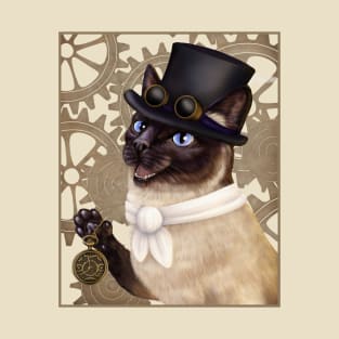 Steampunk Siamese T-Shirt