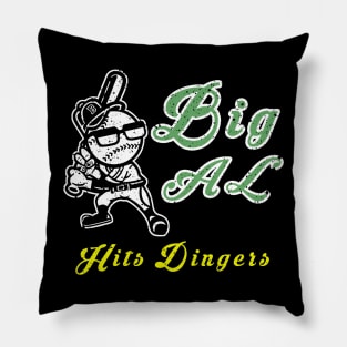 Big Al Hits Dingers T-shirt Funny Baseball Little Tee Pillow