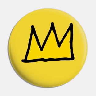 Basquiat Crown - King Crown Pin