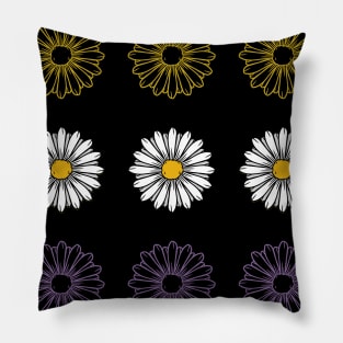 Daisy flower Pillow