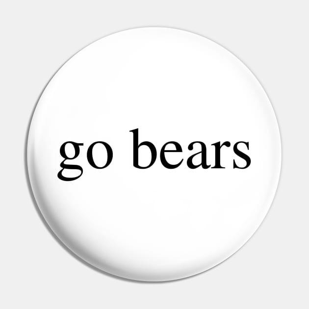 go bears Pin by delborg