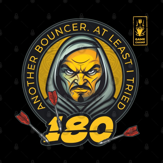 Dart 180 Onehundredandeigthy Bouncer Yellow Player by Adam Brooq