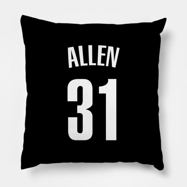 Jarrett Allen Pillow by telutiga