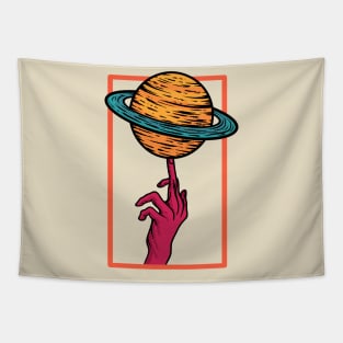 Freestyle Planet Tapestry