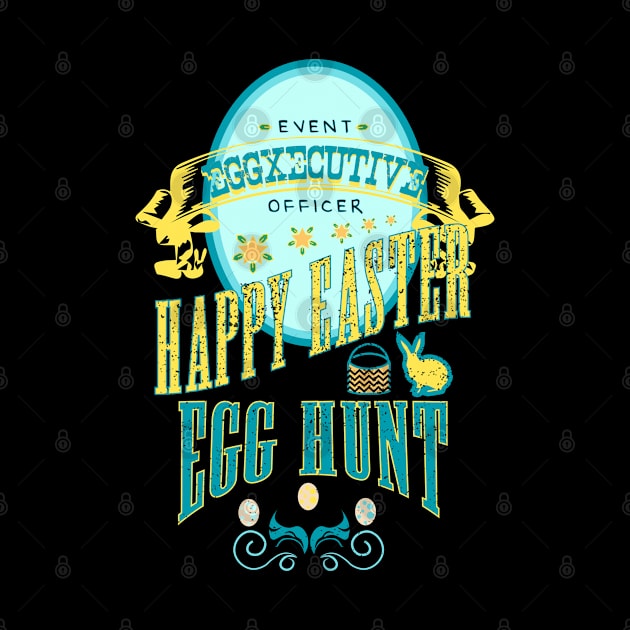 Happy Easter Egg Hunt Vintage EGGXECUTIVE  RC02 by HCreatives