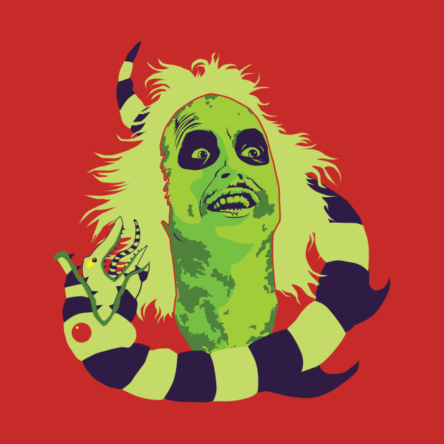Beetlejuice Tim Burton TShirt TeePublic