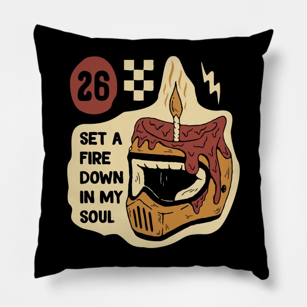 Candle Helmet Pillow by hendijulyandi