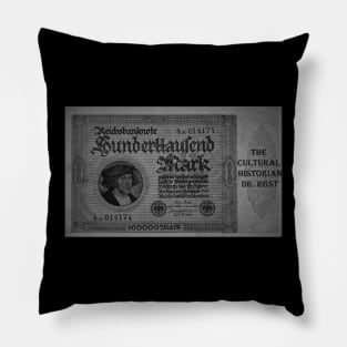 The Cultural Historian: Dr RGST Reichsmark Pillow