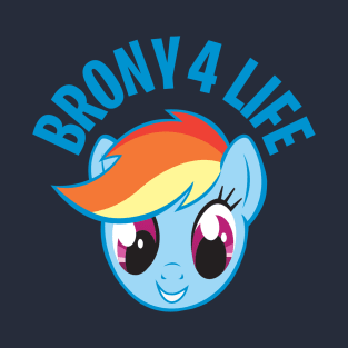 My little pony - BRONY 4 LIFE - Big Dash face T-Shirt