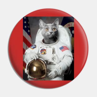 Cmdr. Charlie Leroy, Cat Astronaut Pin