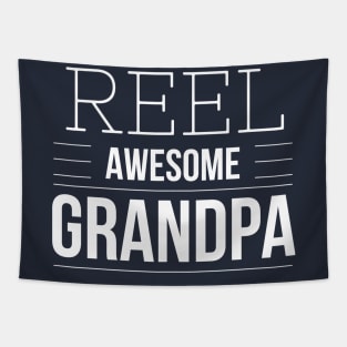 REEL AWESOME GRANDPA Tapestry