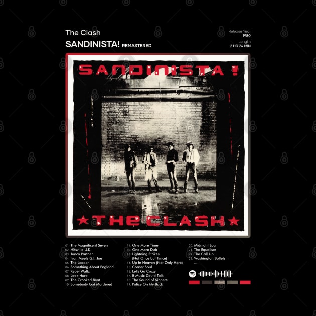 The Clash - Sandinista! (Remastered) Tracklist Album by 80sRetro