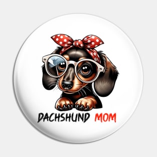 Dachshund Mom Pin