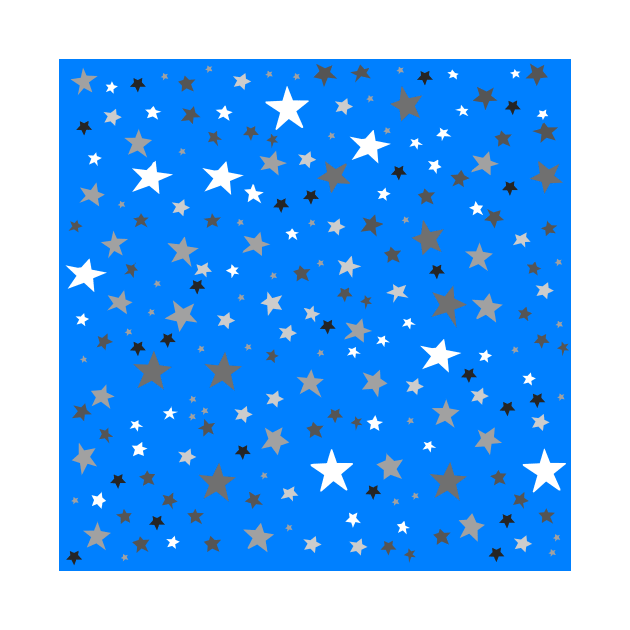 Stars In A Sea of Azure Blue by Neil Feigeles