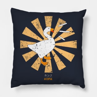 Honk Goose Retro Japanese Pillow