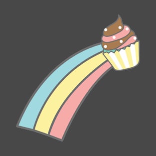 Rainbow cupcake T-Shirt