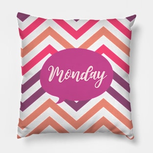 Hello Monday Pillow