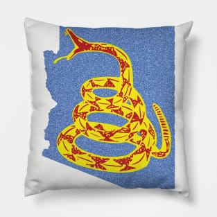 Arizona Gadsden Snake Pillow