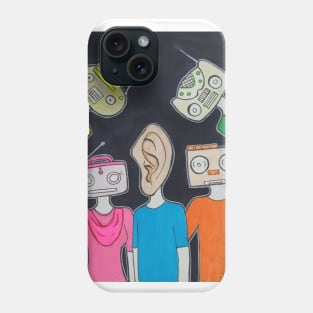 RADIO HEAD BANGS Phone Case