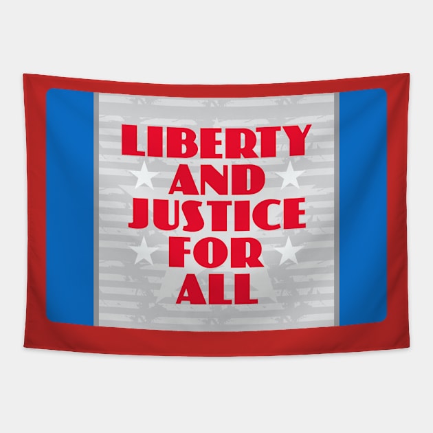 Liberty and Justice for All Tapestry by Dale Preston Design