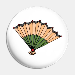 The Folding Fan Pin