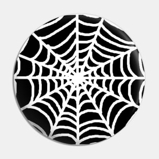 Spooky Spiderweb Pin