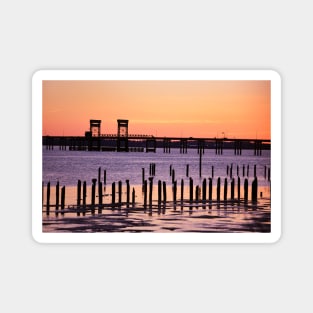 Youngs Bay Sunset Magnet