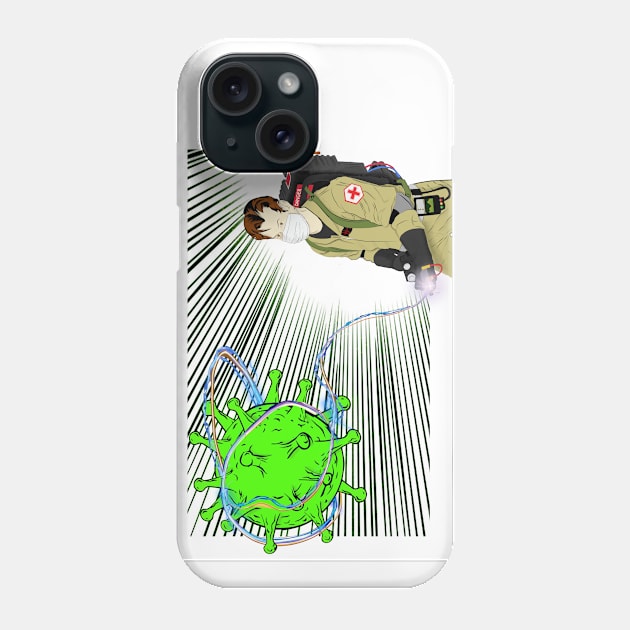 Covid Busters! Phone Case by Watson Creations