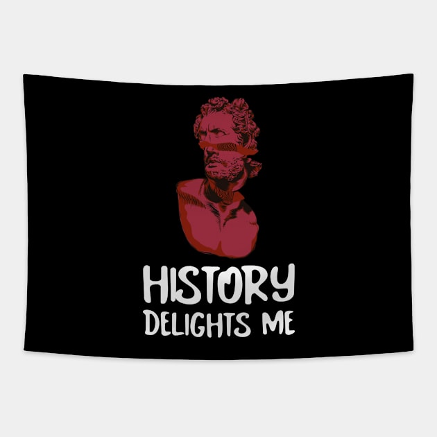 History Delights Me Tapestry by juinwonderland 41