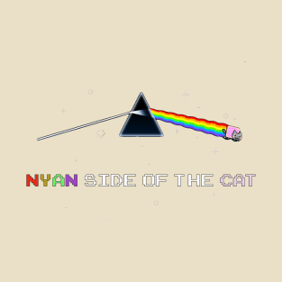 Nyan side of the cat T-Shirt