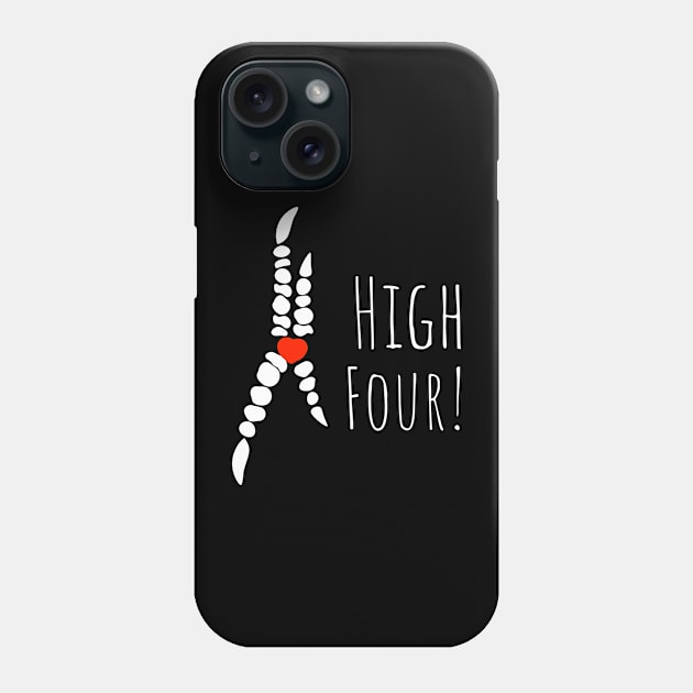 High four Phone Case by J Best Selling⭐️⭐️⭐️⭐️⭐️