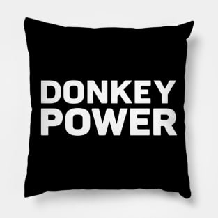 Donkey Power Pillow