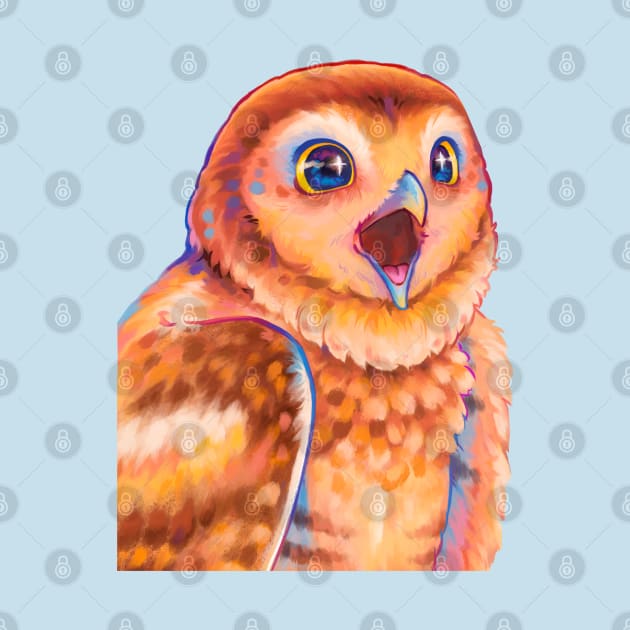 Owl art by LilianaTikage