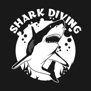 Shark Diving - Swimming With Sharks T-Shirt