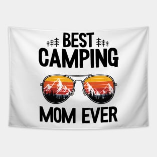 Best Camping Mom Ever Funny Camping Tapestry