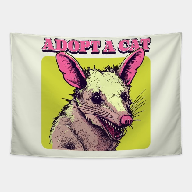 Adopt A Cat Tapestry by DankFutura