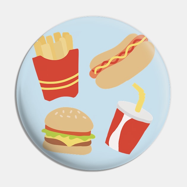 fast food Pin by osnapitzami