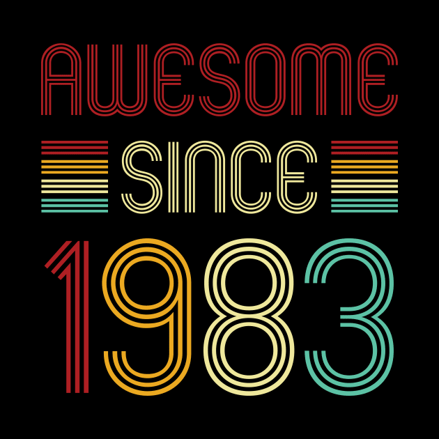 Vintage Awesome Since 1983 by Che Tam CHIPS