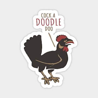 Vintage Morning Rooster Magnet