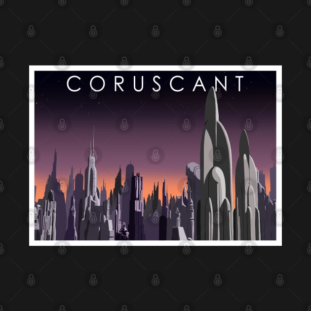 Coruscant by Omega Art