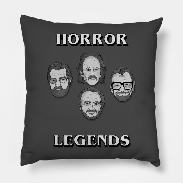 Horror Legends Pillow by K-ids