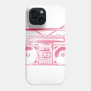 BOOM, boombox Phone Case